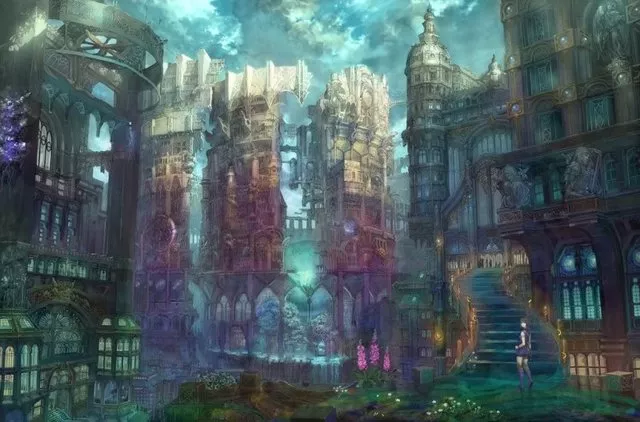 Rebeena Te Raar (Stadt über den Wolken) Ostteil