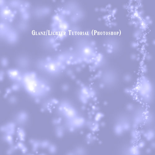 Licht/Glitzer Tutorial