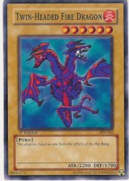Twin-Headed Fire Dragon