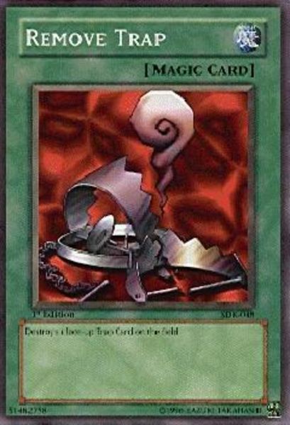 Remove trap