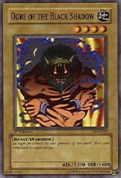 Ogre of the black shadow
