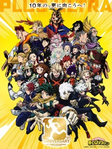Zehn Jahre „My Hero Academia“: Jubiläumsvisual und zahlreiche Projekte enthüllt