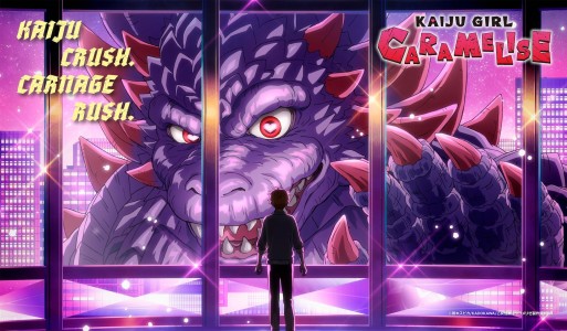Global Visual for Anime 'Otome Kaijuu Caramelize' Unveiled – Monster Harugon and Arata Minami in Focus