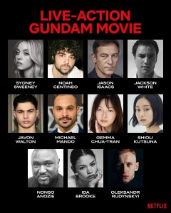 First Live-Action Film for the "Gundam" Franchise: Netflix Announces Start of Production and Main Cast