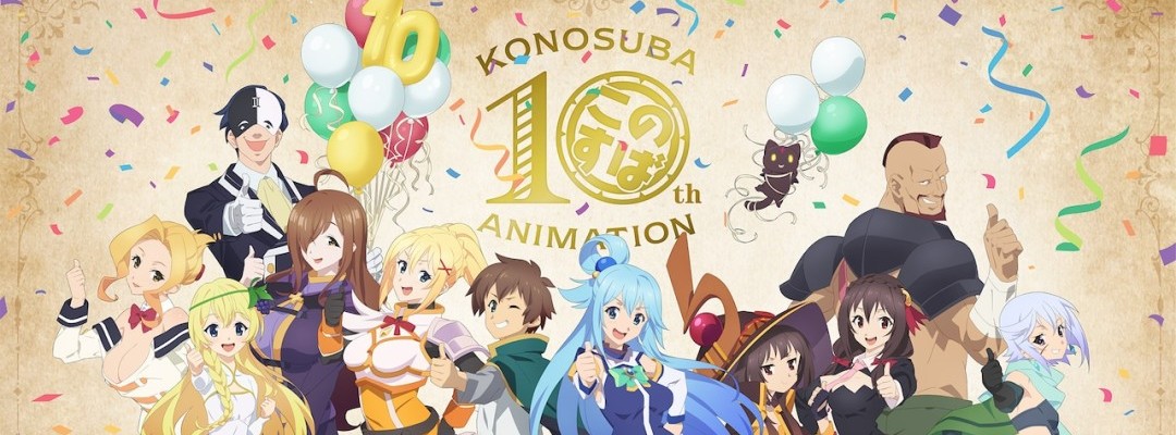 A Decade of Blessings: New Anime Season and Extensive Anniversary Projects for Kono Subarashii Sekai ni Shukufuku o!