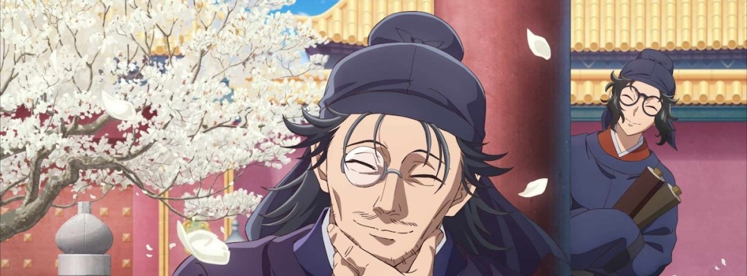 „The Apothecary Diaries“: März-Motiv zeigt Rakan und Lahan vor blühender Magnolie