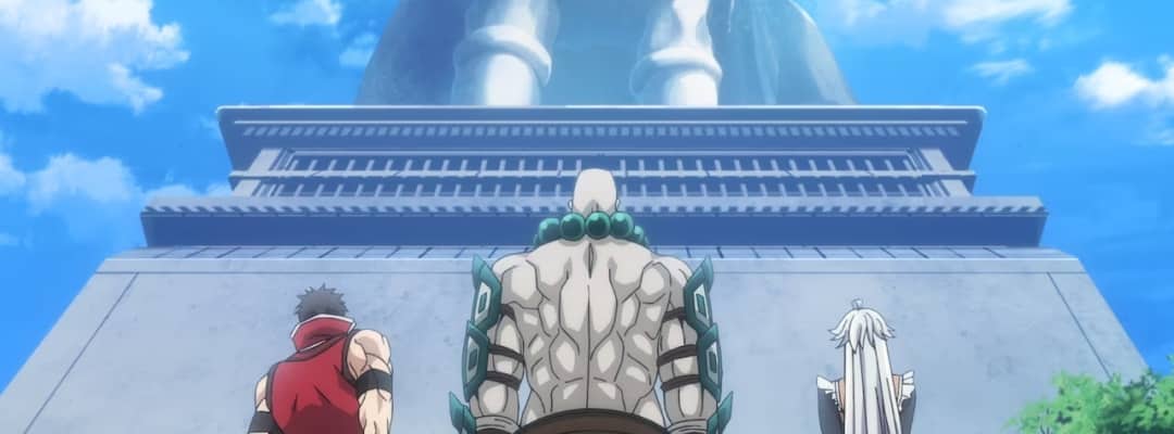 Neues Key Visual für "The Middle-Aged Newbie Adventurer, Trained to the Brink of Death by the Strongest Party, Became Unbeatable" veröffentlicht