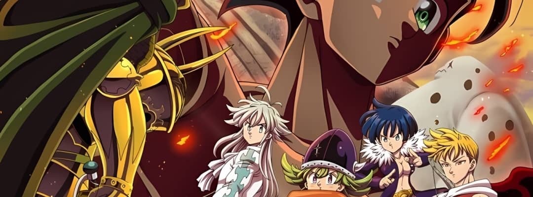 "The Seven Deadly Sins: Four Knights of the Apocalypse" – Staffel 2 zeigt neues Key Visual zur Unterwelt-Arc