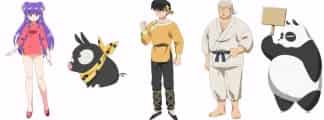 Charakterbilder und Synchronsprecher für den TV-Anime "Ranma 1/2" enthüllt