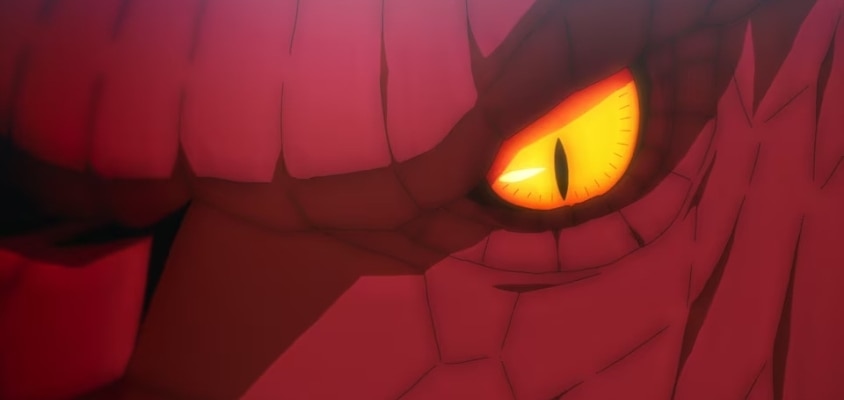 "Toaru Ossan no VRMMO Katsudouki" with Hochu Otsuka as Dragon King Igraon