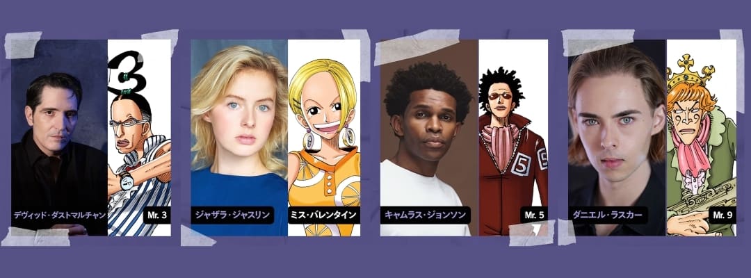 Live-Action "ONE PIECE" Staffel 2 Baroque Works Besetzung bekannt gegeben