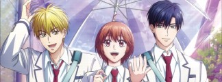 New Key Visual for "Hanazakari no Kimitachi e" Season 2: Three Friends Under One Umbrella