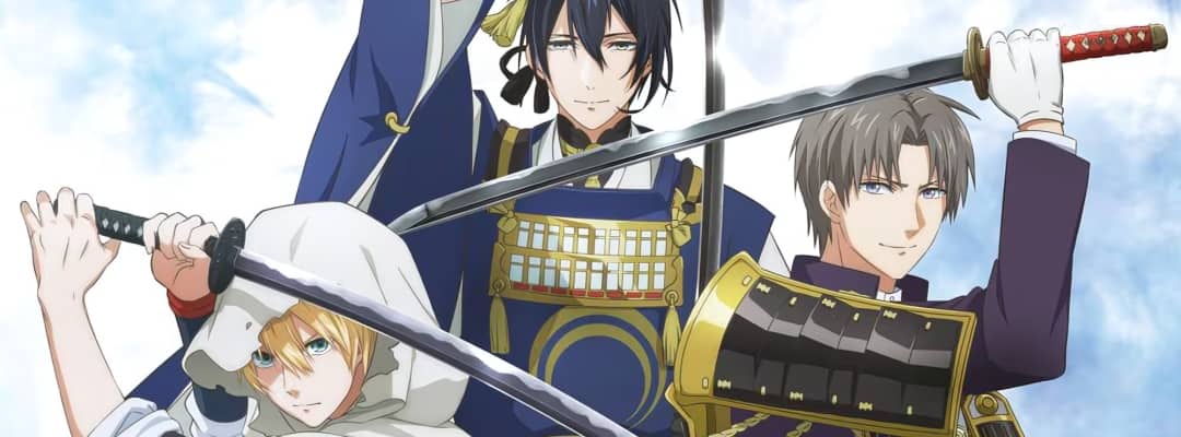 Trailer und Key Visual zu "Touken Ranbu: Hanamaru - Denden Kichishi Samurai Raou Monora" veröffentlicht