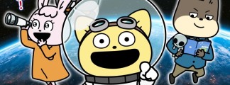 "Uchu Nanchara Kotetsu-kun" Gets a Film: Anime Meets Real Space Footage