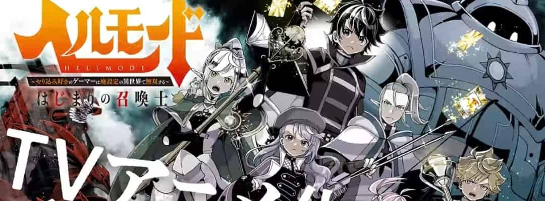 "Hell Mode ～Yarikomi Suki no Gamer wa Hai Setting no Isekai de Musou Suru～" erhält Anime-Adaption