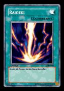 Yugioh Card Raigeki